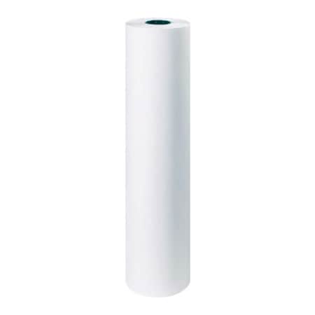 The Packaging Wholesalers Butcher Paper, 40 lbs., 36"W x 1000'L, White, 1 Roll PBP3640W